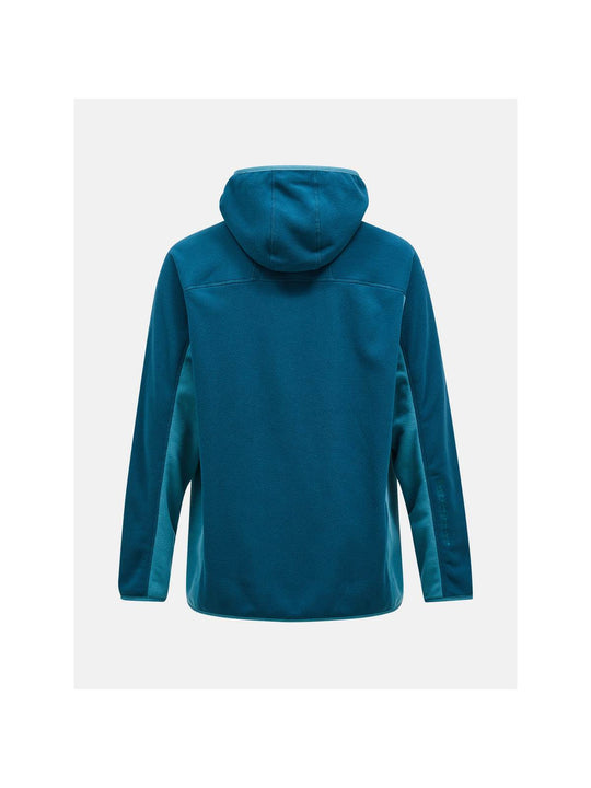 Polar Peak Performance M Treeline Fleece Hood zielony - Bluza - Adventure Sports

