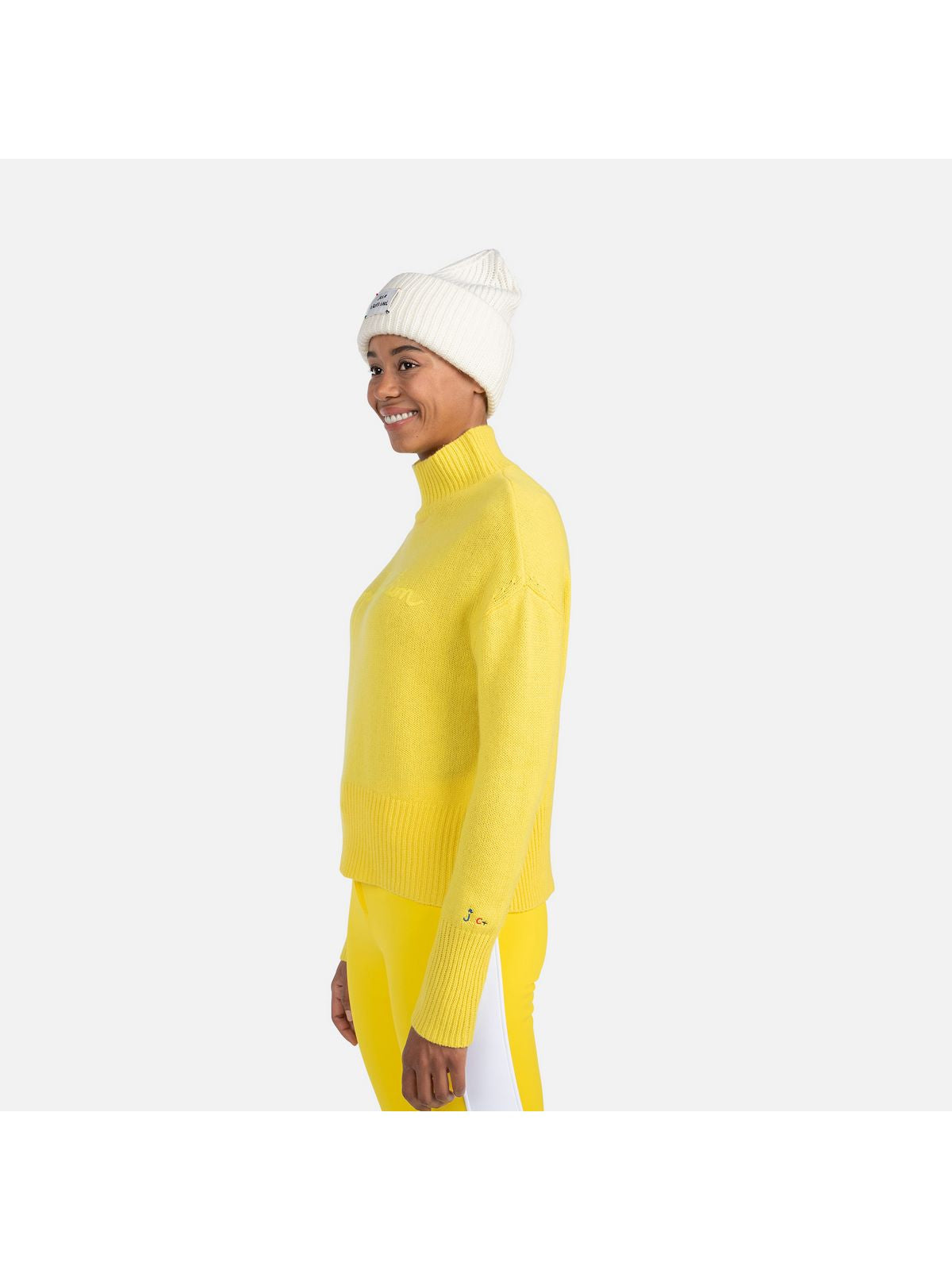 Sweter Rossignol W Jcc Lounge Pull żółty - Adventure Sports