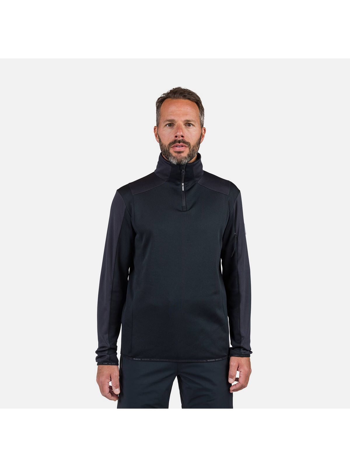 Męska buza sportowa Rossignol Diretta Fleece Hz czarna - Bluza - Adventure Sports