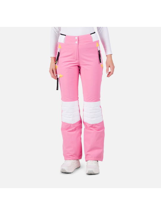 Spodnie narciarskie damskie Rossignol W Pilot Str Pant różowy - Adventure Sports
