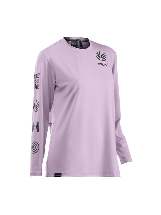 Koszulka rowerowa NORTHWAVE Xtrail Woman - fioletowy - Adventure Sports

