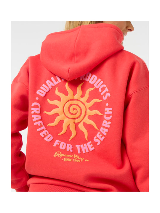 Bluza RIP CURL Cala Heritage Hood czerwony
