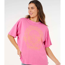 Koszulka damska RIP CURL Hotel Malibu Heritage Tee różowa
