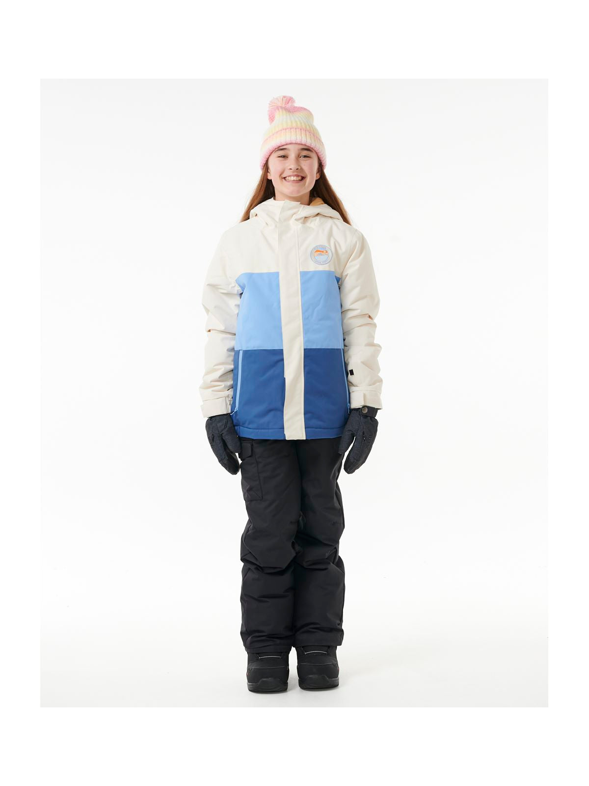 Kurtka narciarska dziewczęca RIP CURL Anti Series Olly 10K Jkt Kids niebieski - Adventure Sports