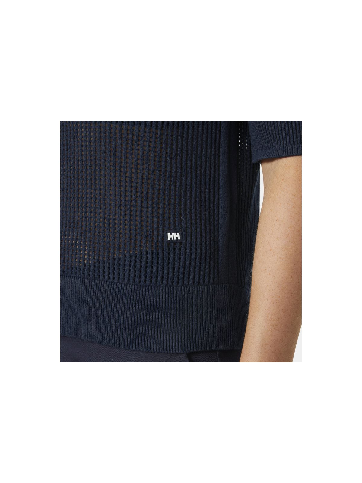 Koszulka HELLY HANSEN W SALT KNIT POLO granatowy - Adventure Sports