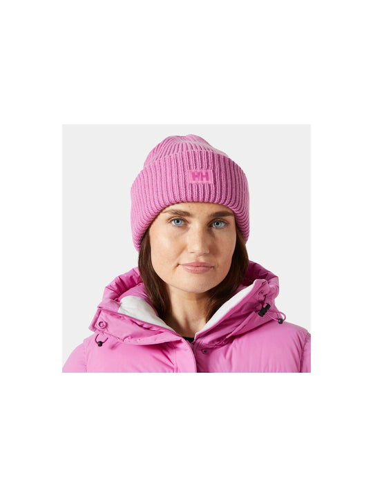 Czapka HELLY HANSEN Hh Rib Beanie kolor różowy
