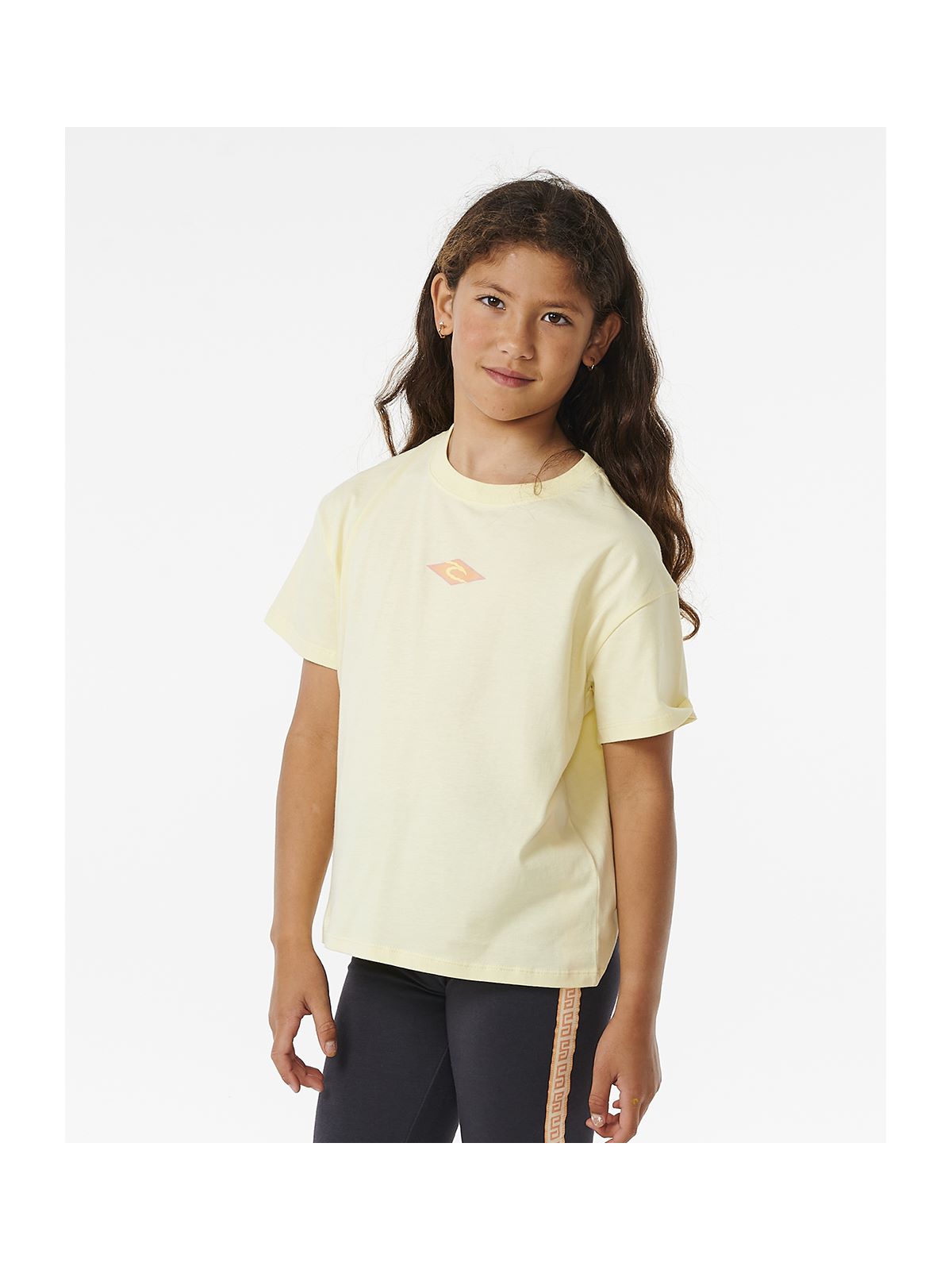 Koszulka RIP CURL Tropic Search Tee Girl żółty - Adventure Sports