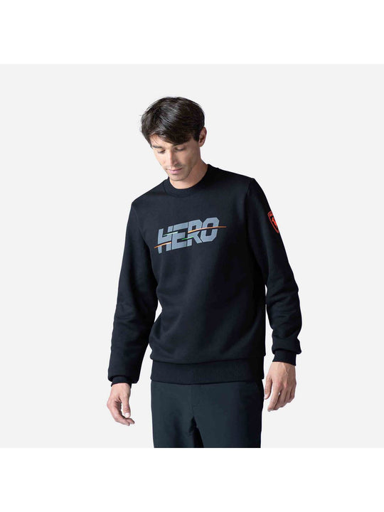 Bluza męska Rossignol Hero Sweat czarny - Adventure Sports
