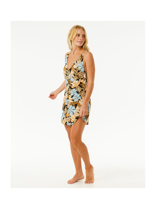 Kombinezon RIP CURL Follow The Sun Romper czarny - Sukienka - Adventure Sports
