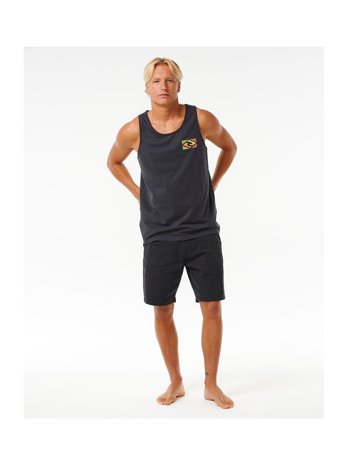 Koszulka RIP CURL Traditions Tank czarny - Adventure Sports
