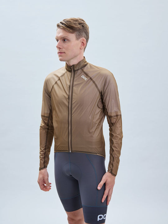 Kurtka rowerowa POC The Supreme Rain Jacket brązowy - Adventure Sports
