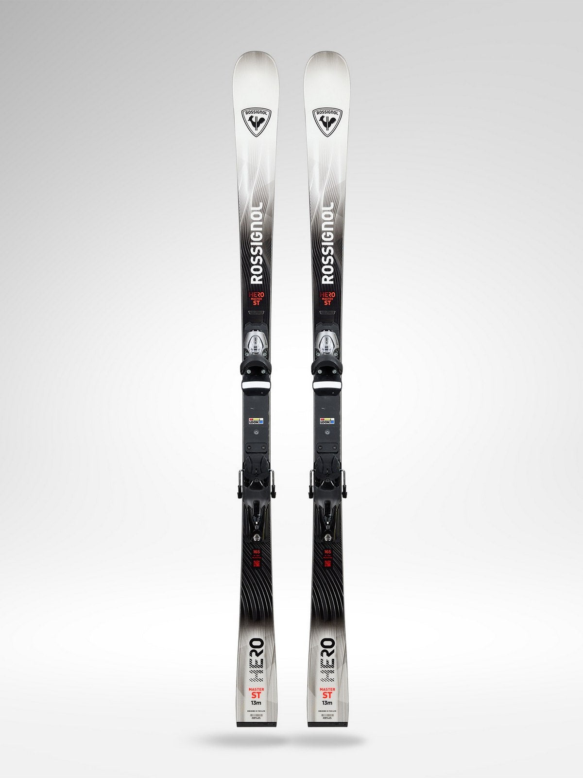 Narty ROSSIGNOL Hero Master ST + wiązania LOOK Spx 14 Rockerace Gw Silver Red