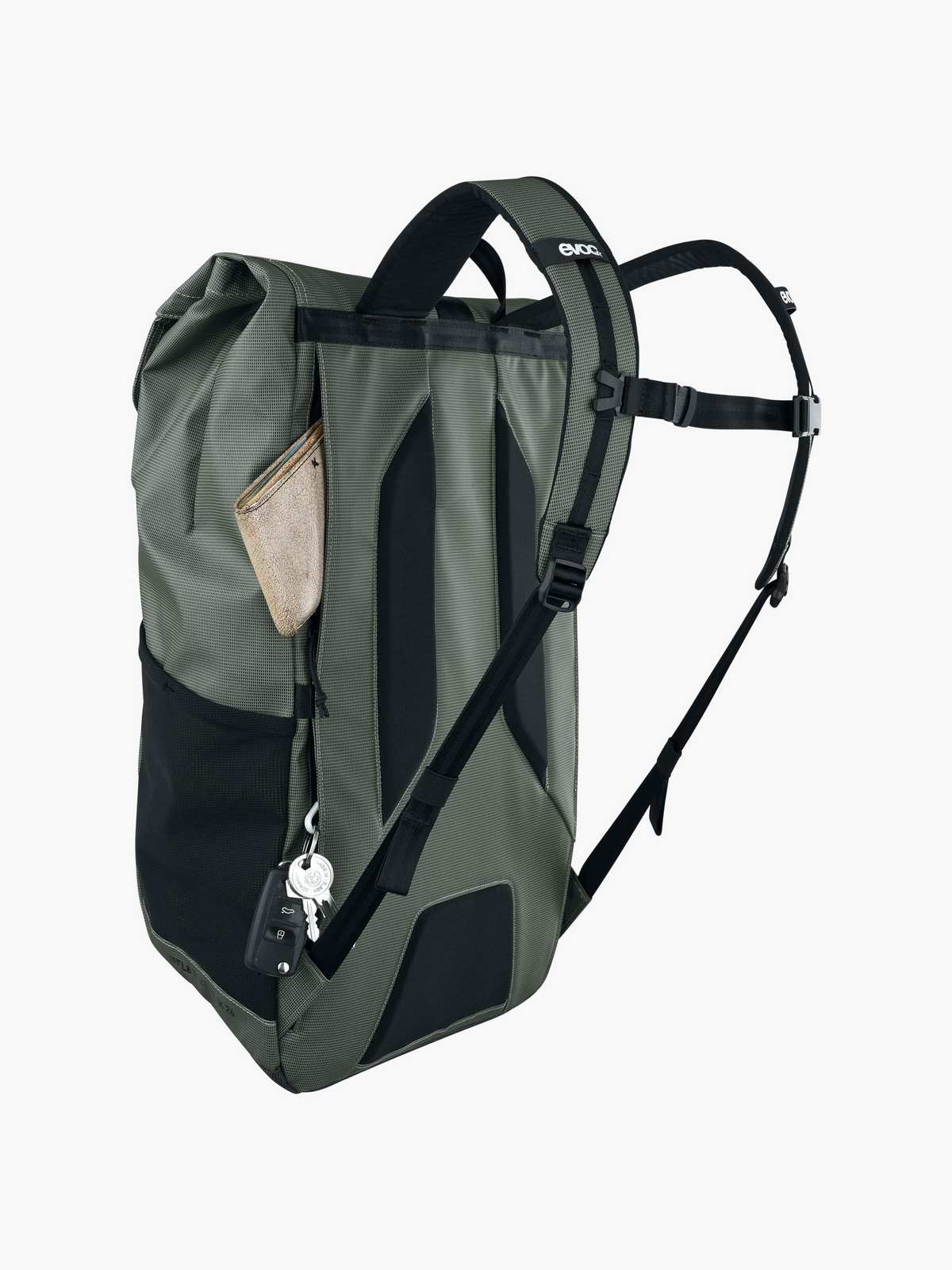 Plecak EVOC Duffle Backpack 26 dark olive - black