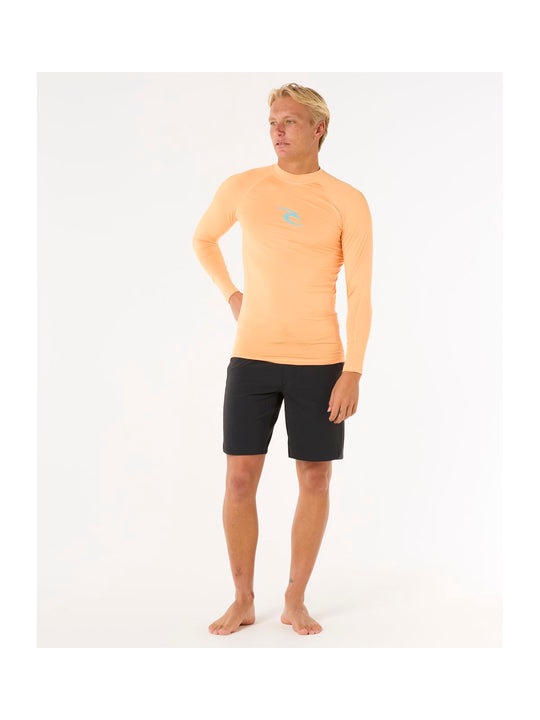 Lycra RIP CURL Waves Upf Perf L/S pomarańczowy
