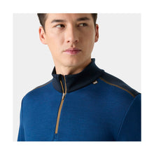 Bielizna termiczna męska HELLY HANSEN LIFA MERINO MIDWEIGHT 1/2 ZIP granatowa
