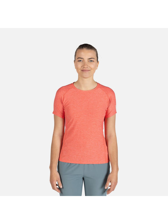 Koszulka treningowa damska ROSSIGNOL W Cloudrest Loose Tee różowy - Adventure Sports
