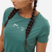 Koszulka MILLET INTENSE ESSENTIAL TS SS W zielony - Adventure Sports
