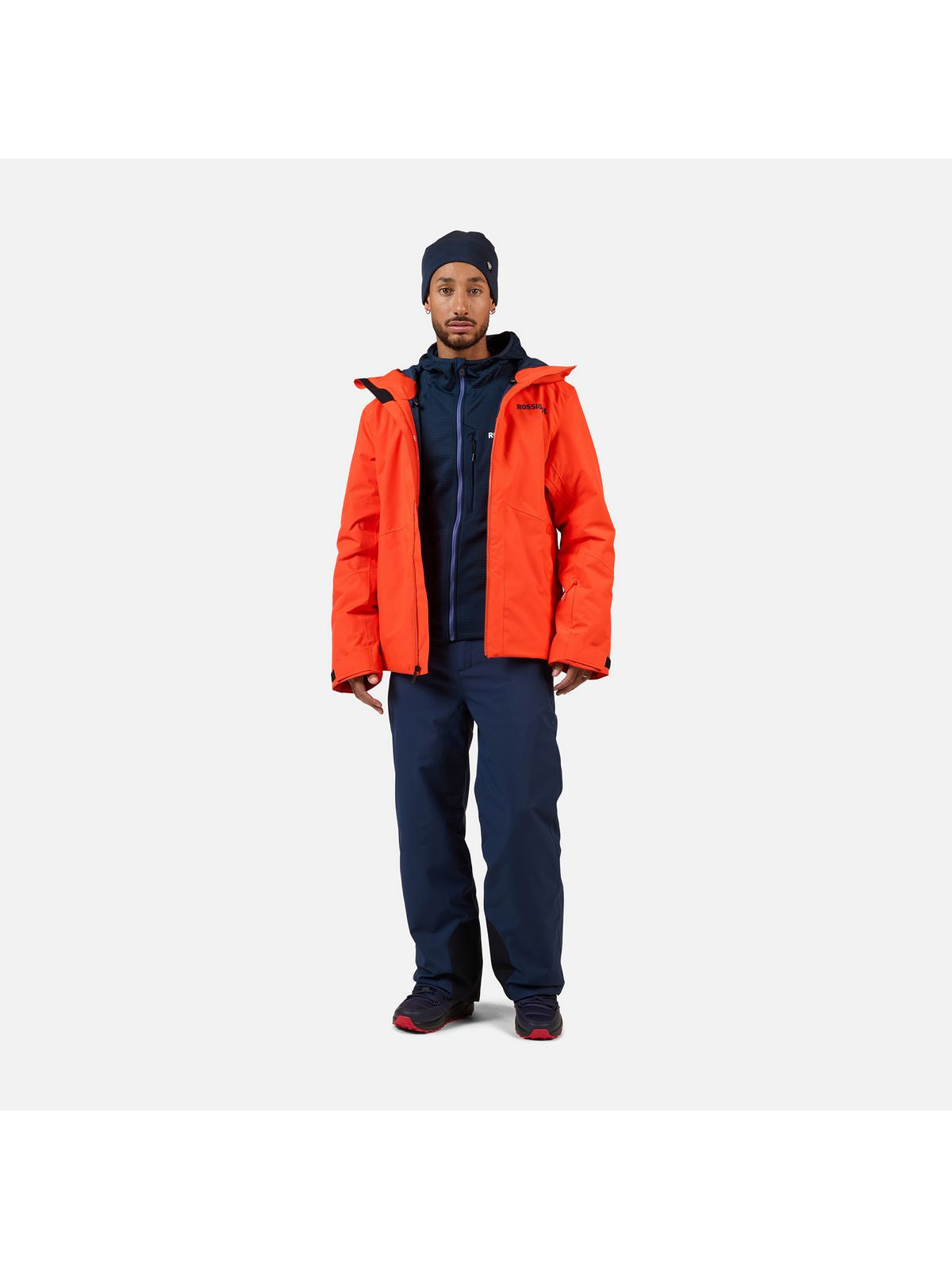 Spodnie narciarskie męskie ROSSIGNOL Strawpile Insulated Pant granatowe