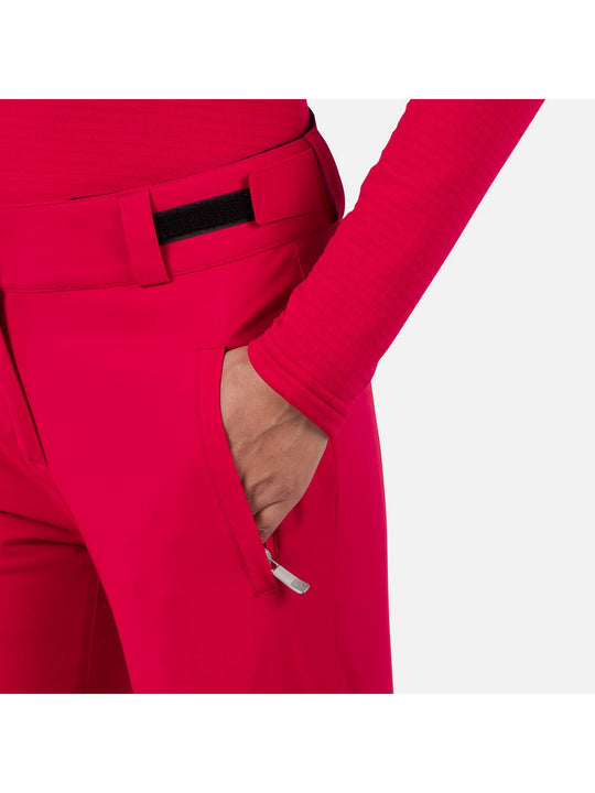 Damskie spodnie narciarskie Rossignol W Staci Pant czerwony - Spodnie - Adventure Sports
