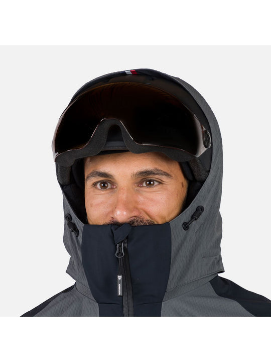 Kurtka narciarska męska Rossignol Diretta Mix Jkt czarny - Adventure Sports
