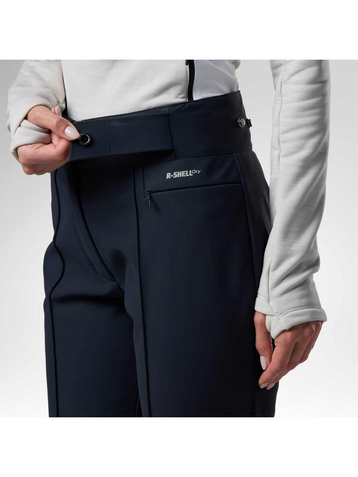 Spodnie narciarskie damskie ROSSIGNOL W Resort Softshell Pant czarne