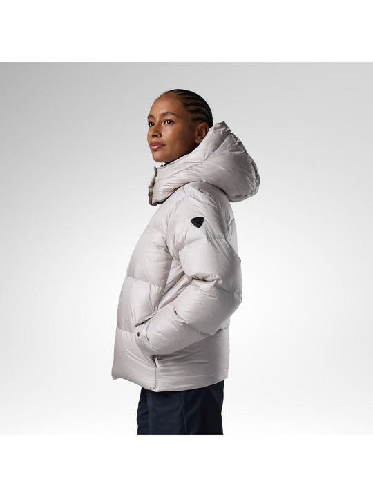 Kurtka damska ROSSIGNOL W Abel Down Hoodie Jacket szara

