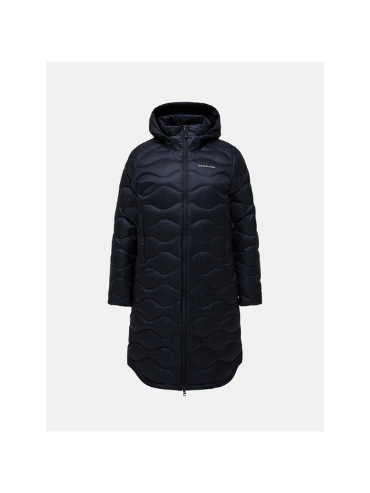 Płaszcz puchowa damski PEAK PERFORMANCE Helium Down Coat czarny
