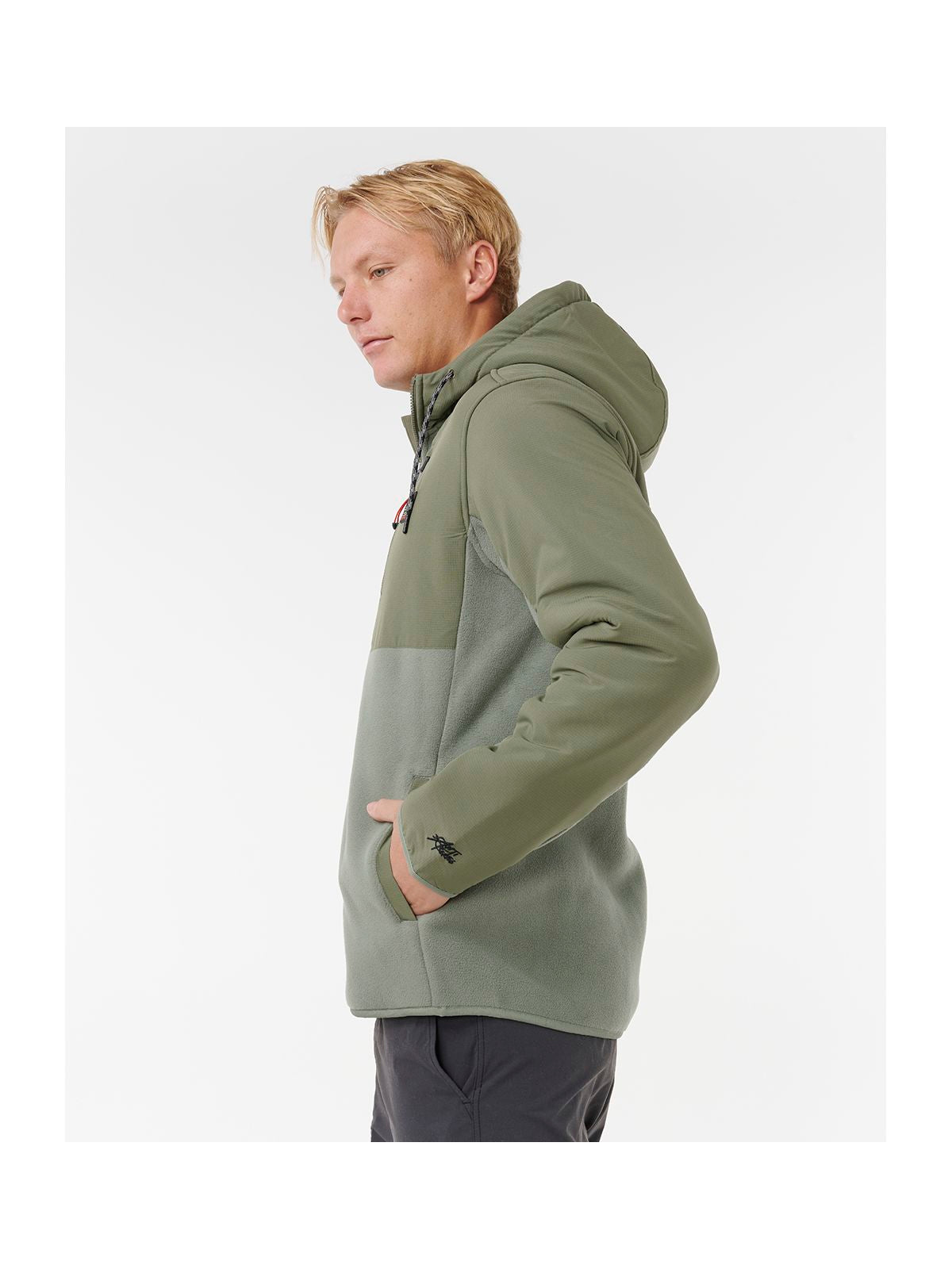 Bluza RIP CURL ANTI SERIES SEARCH zielona