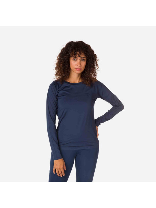 Koszulka termiczna ROSSIGNOL W Skpr Ls Tee granatowy - Adventure Sports
