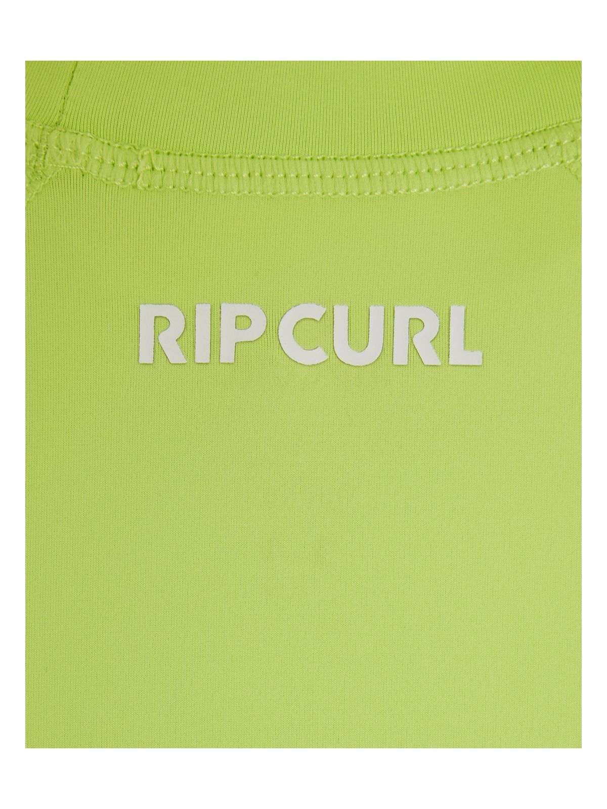 Lycra chłopięca RIP CURL Waves Upf S/S-Boy żółta