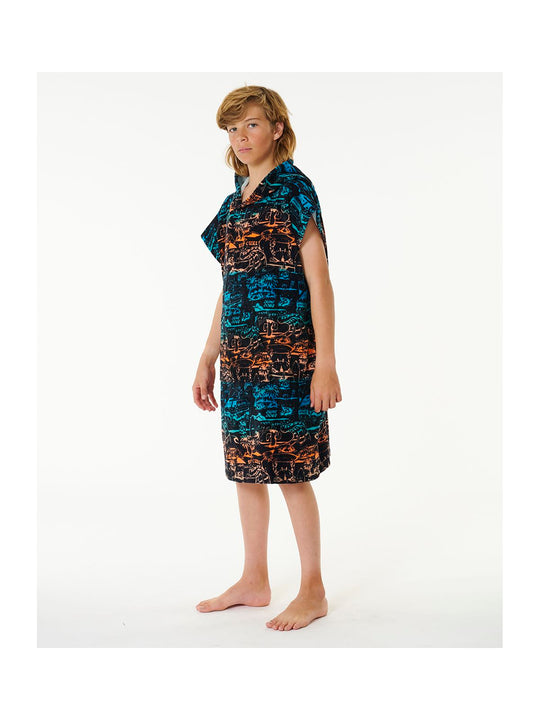 Ponczo RIP CURL Mixed Hooded Towel - Boy niebieski - S - Poncho - Adventure Sports
