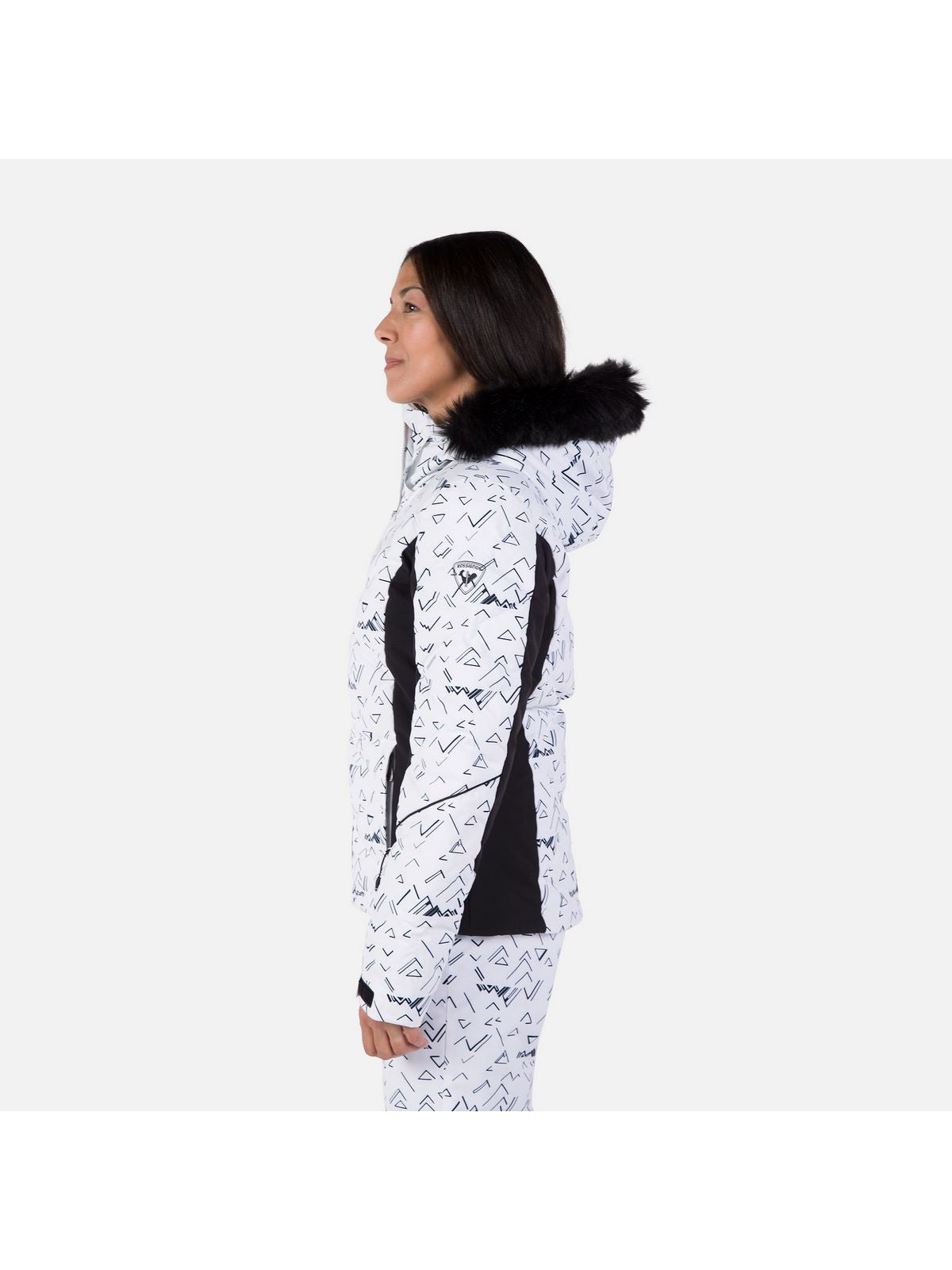 Kurtka na narty damska Rossignol W Staci Pr Puffy Jkt biały - narciarska - Adventure Sports