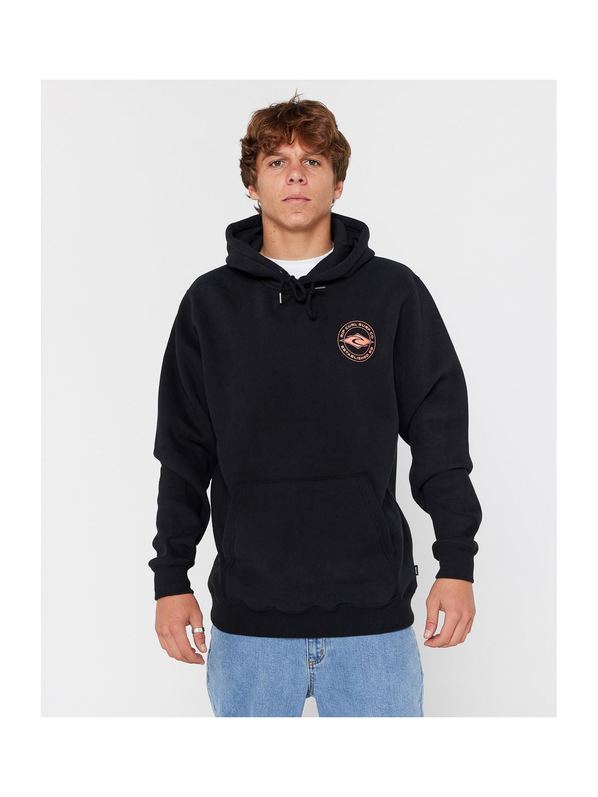 Bluza RIP CURL STAPLE HOOD czarna