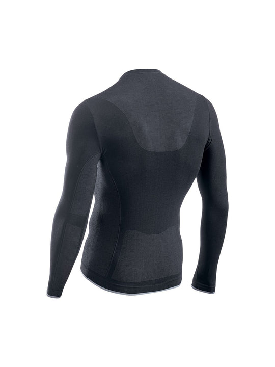 Koszulka rowerowa NORTHWAVE SURFACE Base Layer LS - czarny
