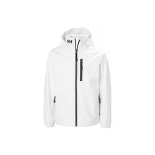 Kurtka HELLY HANSEN JR CREW HOODED JACKE biały - Adventure Sports
