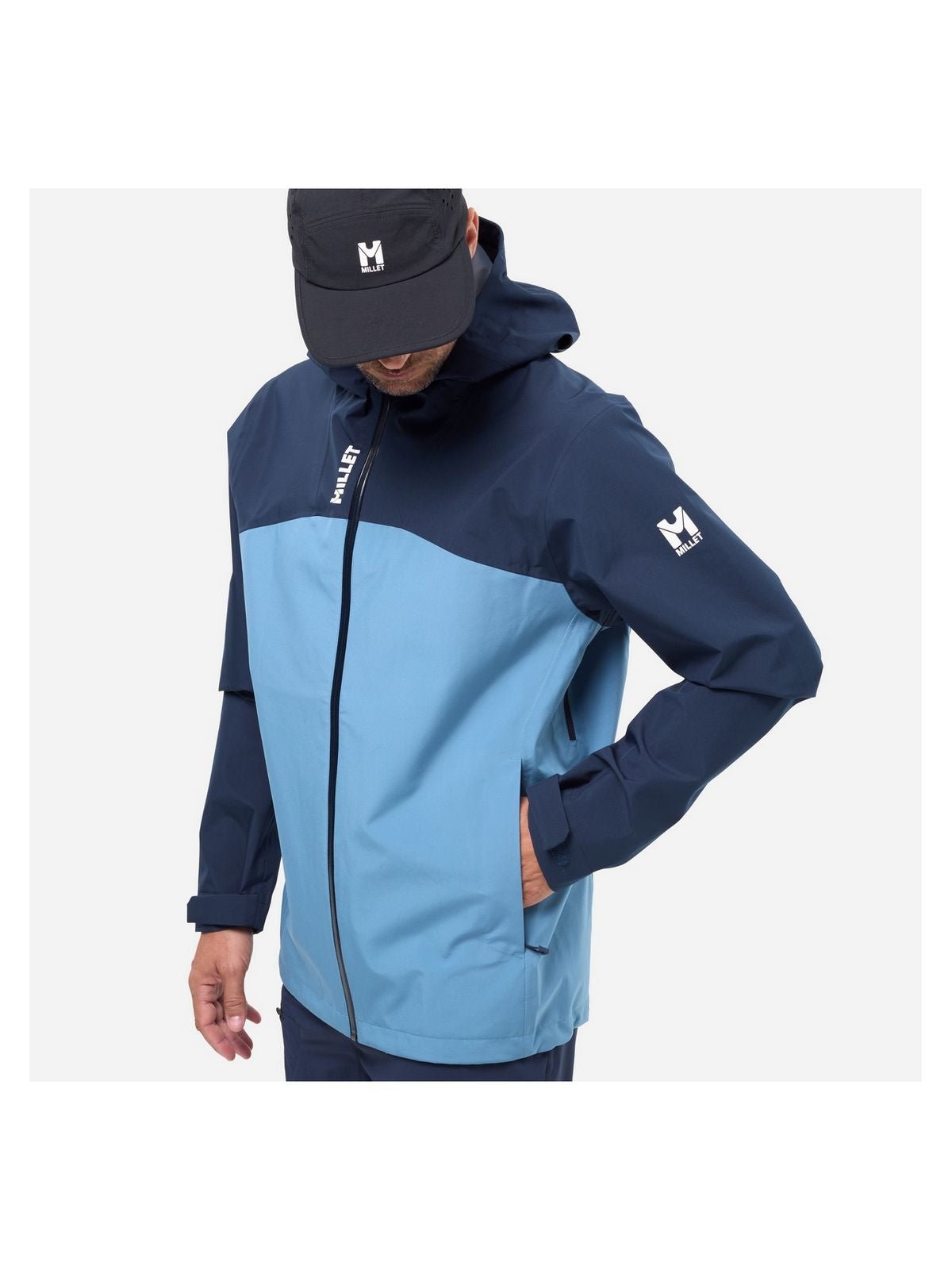 Kurtka męska MILLET Seneca Storm 3L Jkt M granatowo niebieska