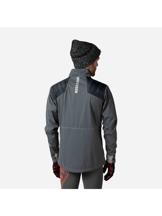 Kurtka narciarska męska ROSSIGNOL Poursuite Warm Jkt szary
