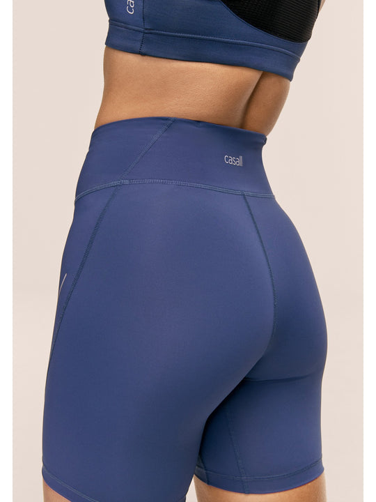 Legginsy treningowe damskie CASALL Performance Running Bikers kolor granatowy
