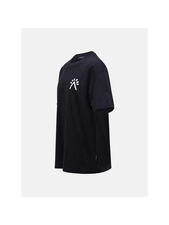 Koszulka Peak Performance M Graphic Tee czarny - Adventure Sports
