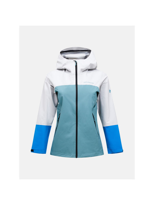 Kurtka PEAK PERFORMANCE Trail Hipe Shell Jacket Women biały
