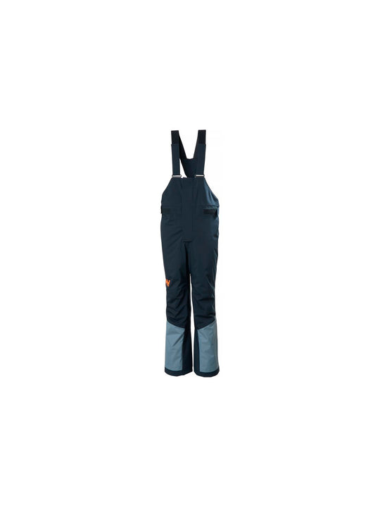 Spodnie narciarskie dziecięce HELLY HANSEN Jr Summit 2.0 Bib Pant kolor granatowy
