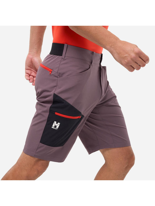Szorty męskie MILLET Wanaka Stretch Short Iii M fioletowe śliwkowe
