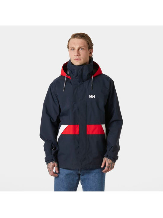 Kurtka męska HELLY HANSEN KOSTER ALL-WEATHER J granatowa - Adventure Sports
