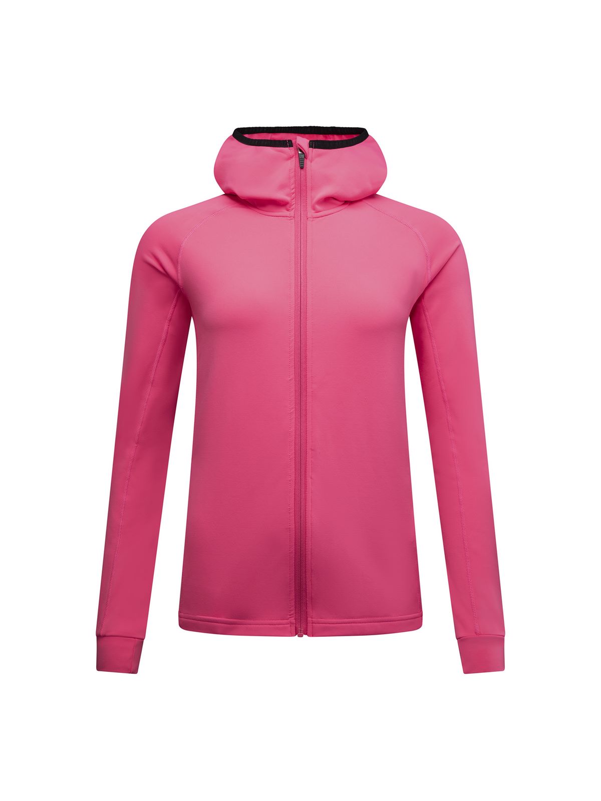 Bluza damska Rossignol W Mid Layer Thin Fz różowy - Adventure Sports