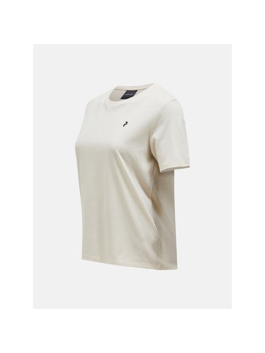 Koszulka Peak Performance W Explore Graphic Tee beżowy - Adventure Sports
