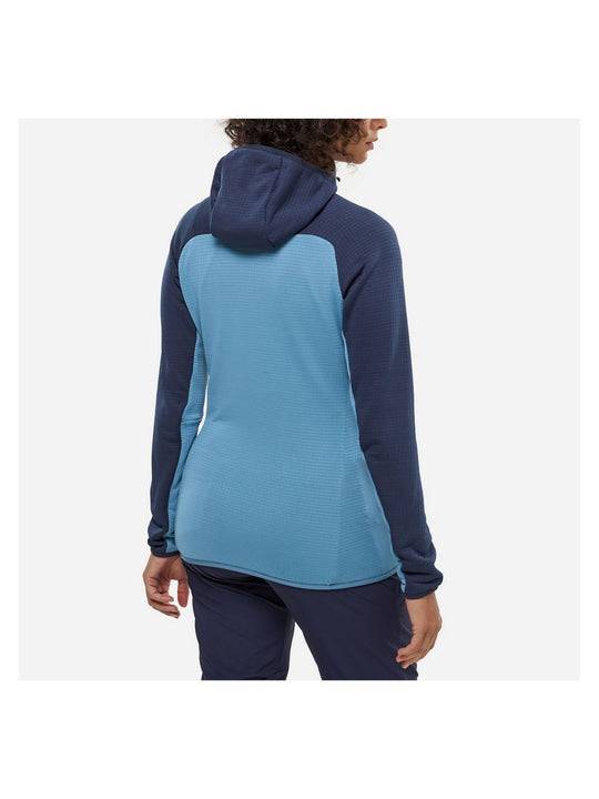 Bluza damska MILLET Fusion Grid Hoodie W niebieska
