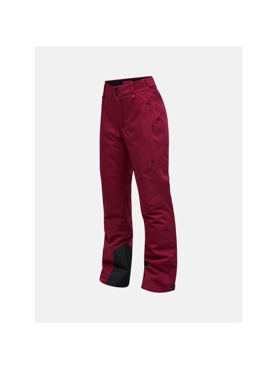 Spodnie PEAK PERFORMANCE W Shred Insulated Pants bordowy
