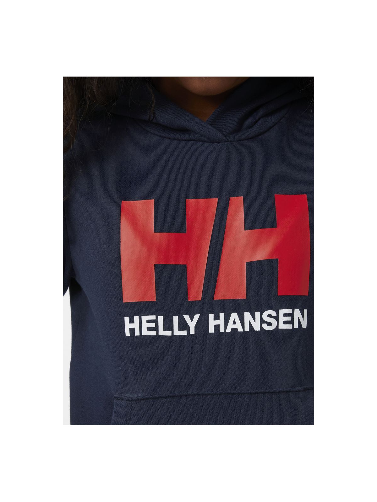 Bluza Helly Hansen Jr Hh Logo Hoodie 2.0 granatowy - Adventure Sports