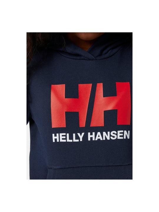 Bluza Helly Hansen Jr Hh Logo Hoodie 2.0 granatowy - Adventure Sports
