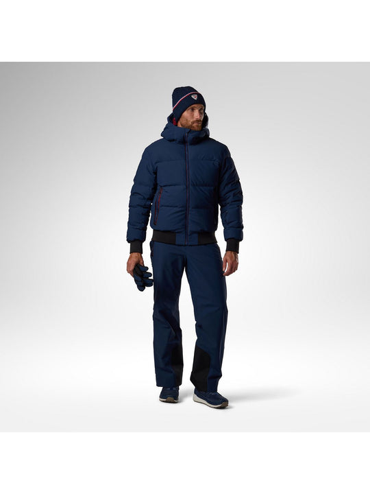 Kurtka narciarska męska ROSSIGNOL M Snowblaze Down Bomber Jacket niebieska
